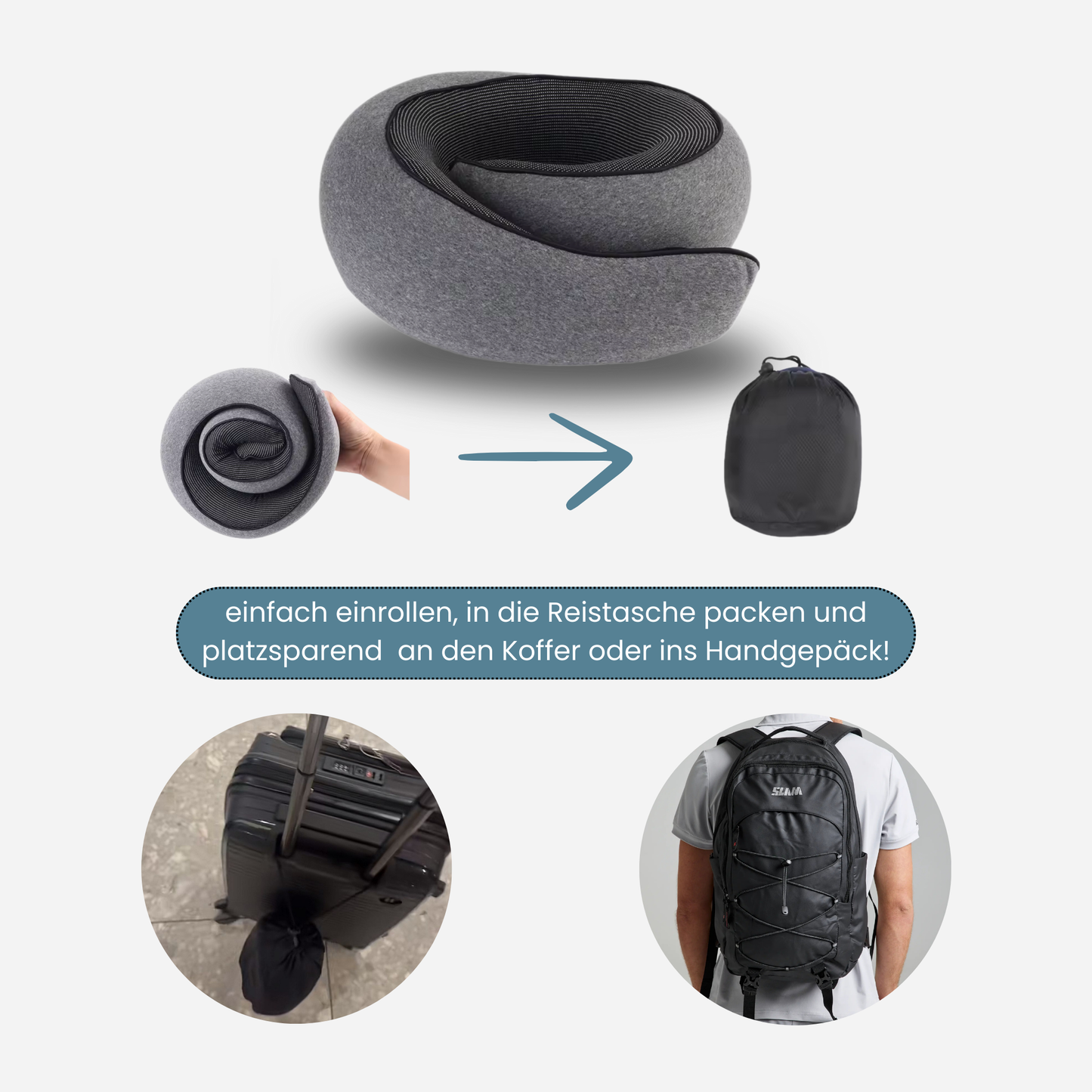 Napcloud - 360° Nackenkissen